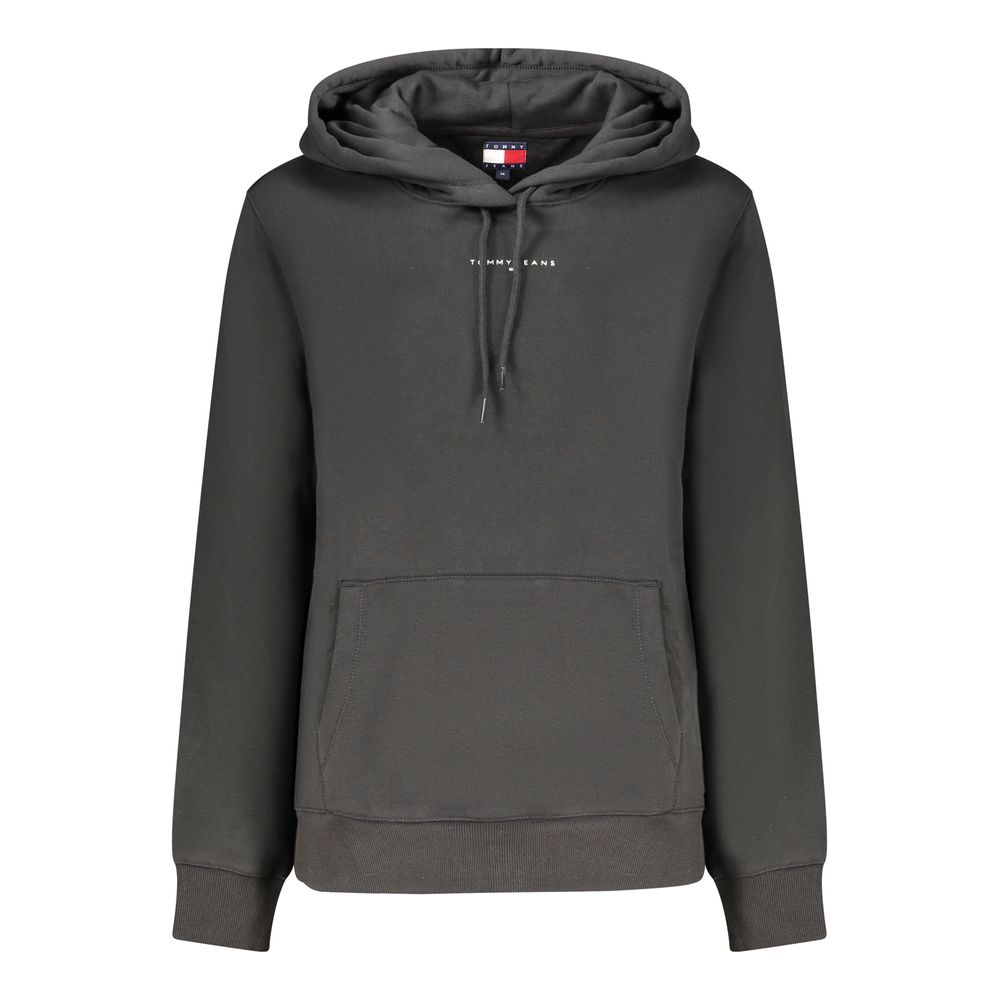 Black Cotton Women Sweater