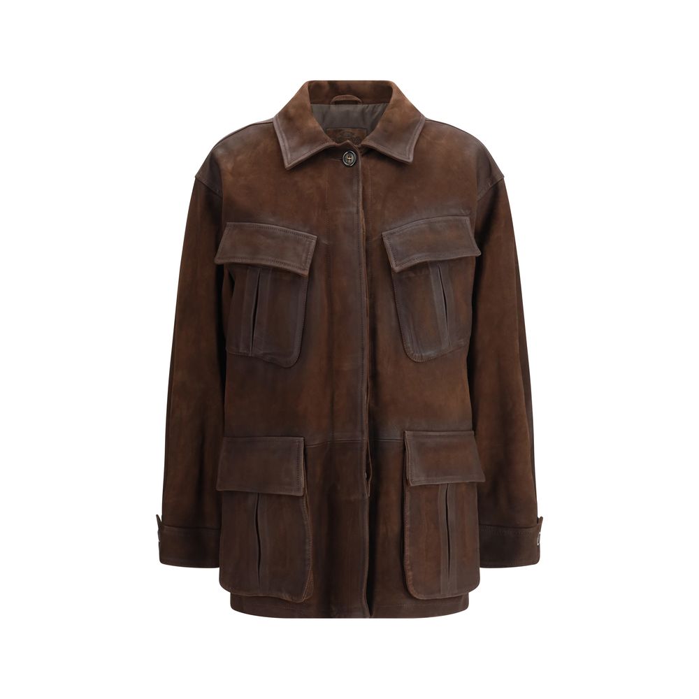 Saharan leather Jacket