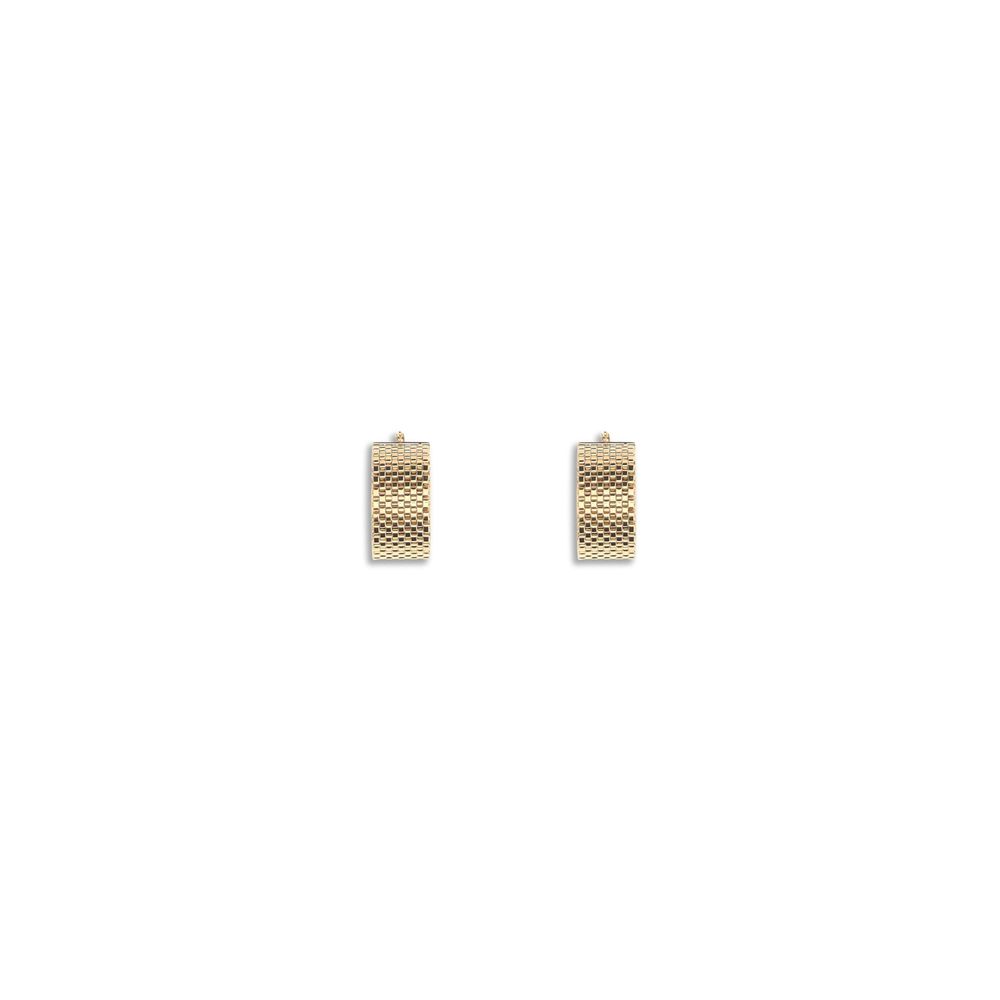 Gold Brass Earrings