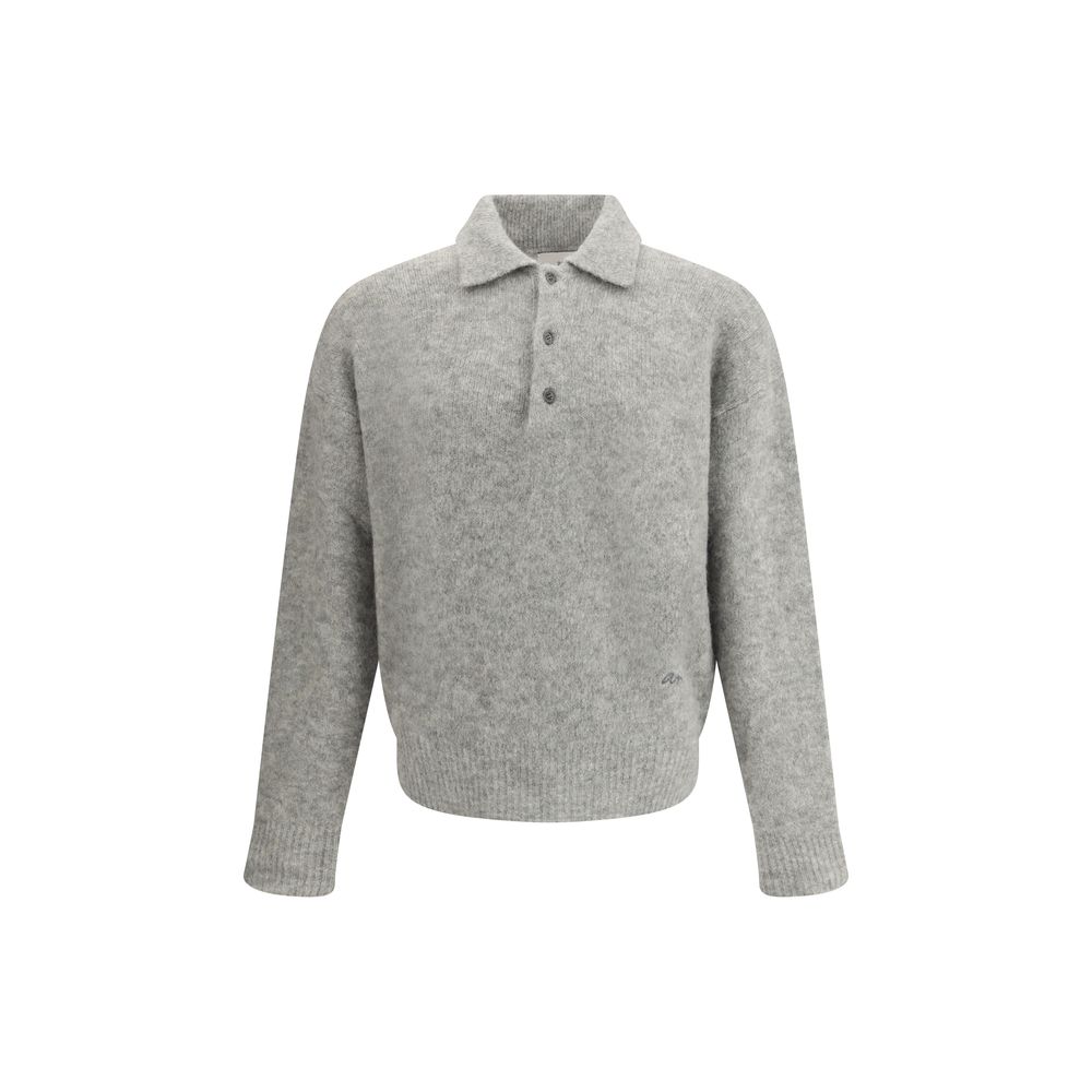 Wool Polo Sweater