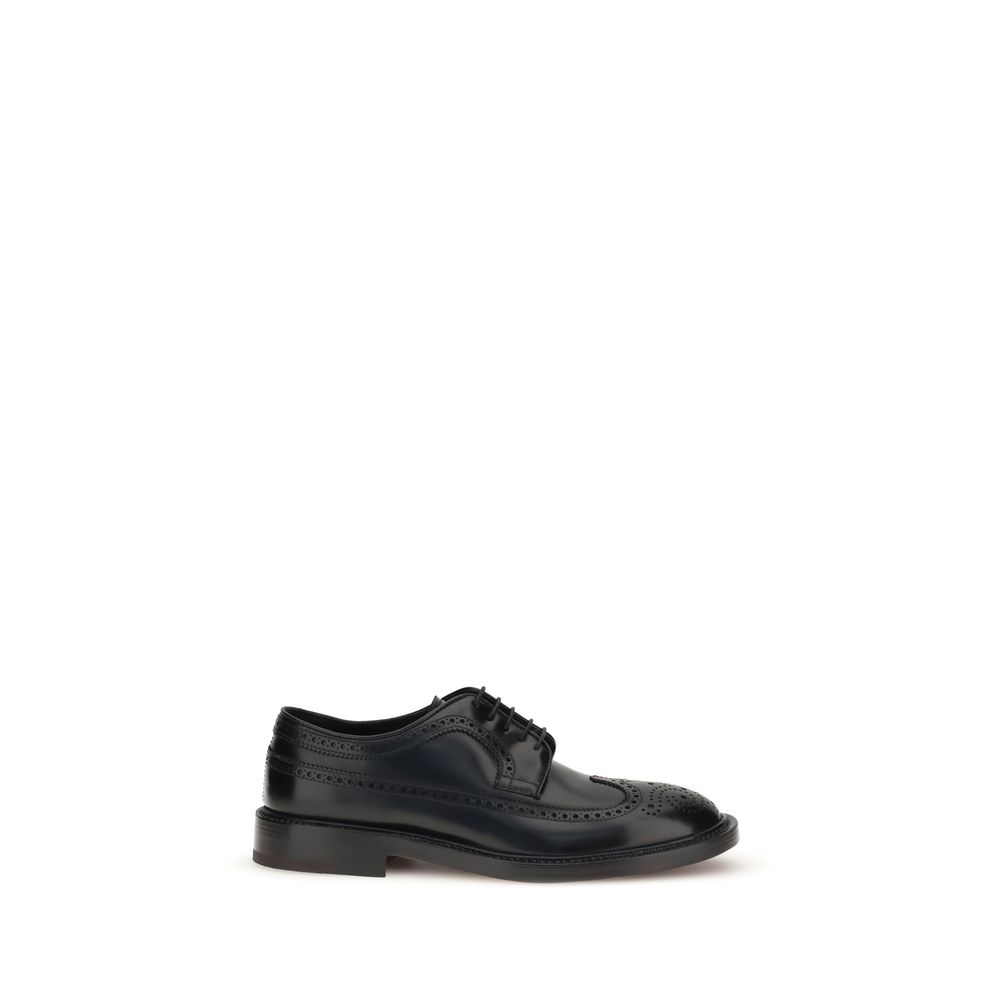 Leather derby Lace-Ups