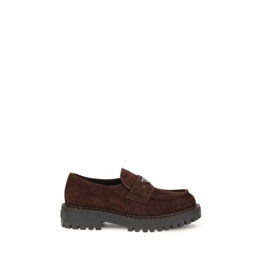 Suede Loafers