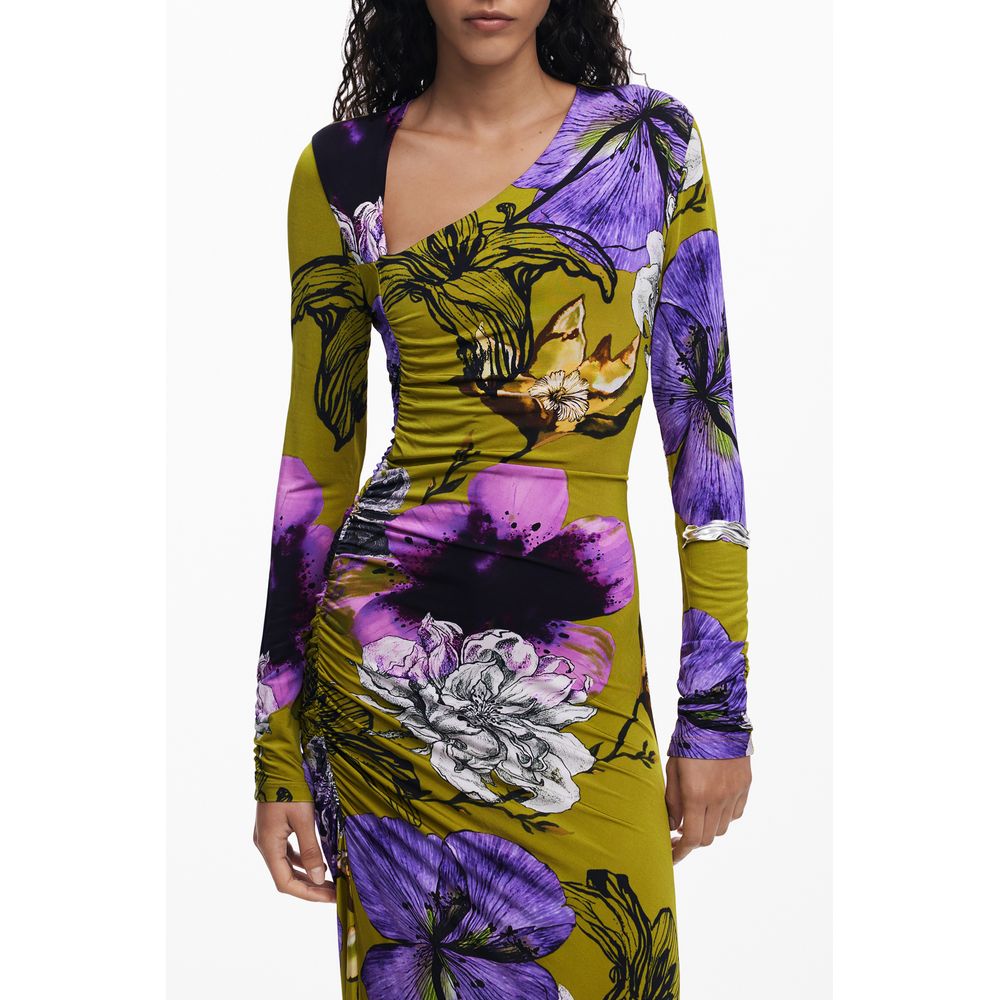 Green Viscose Women Dress