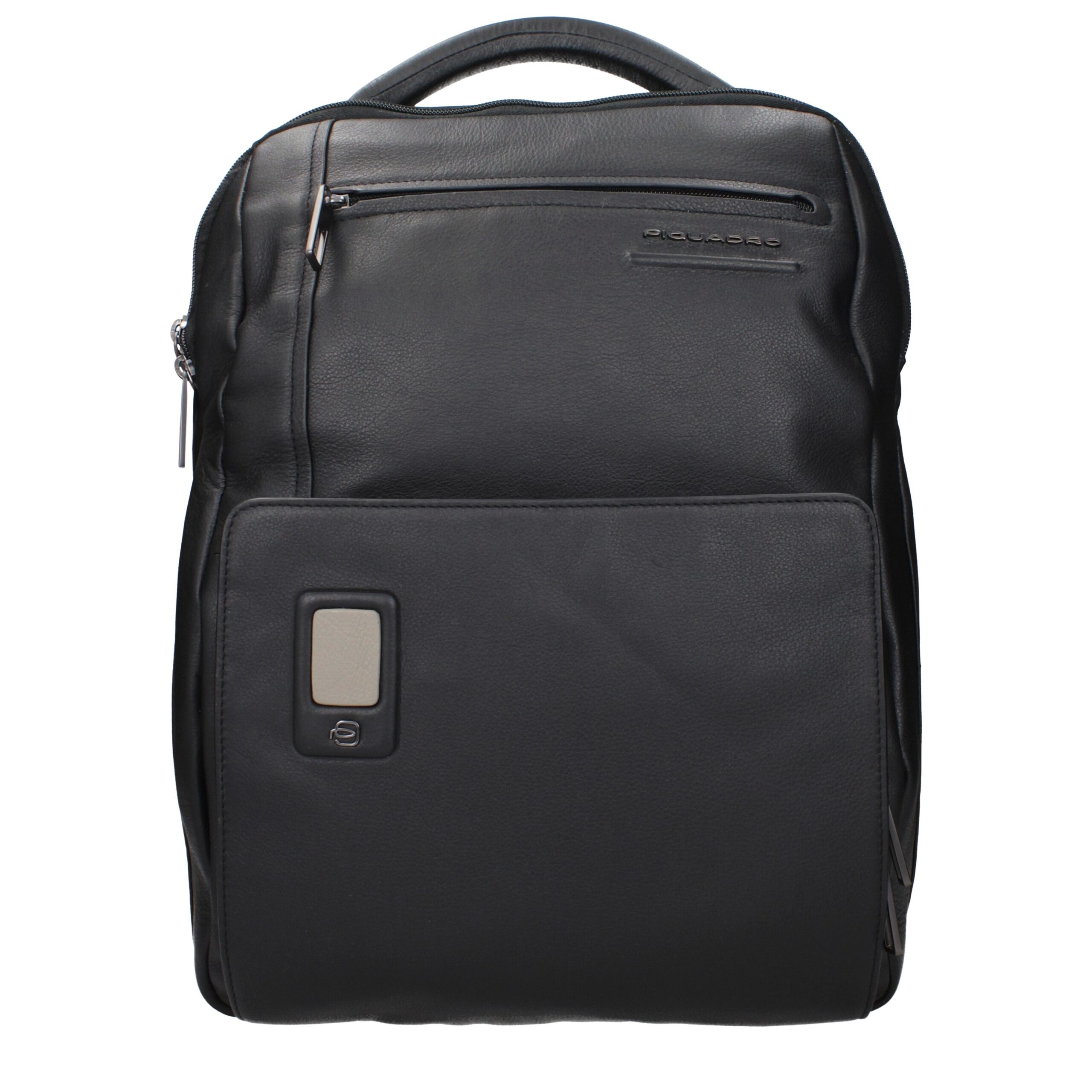 Black Leather Backpack