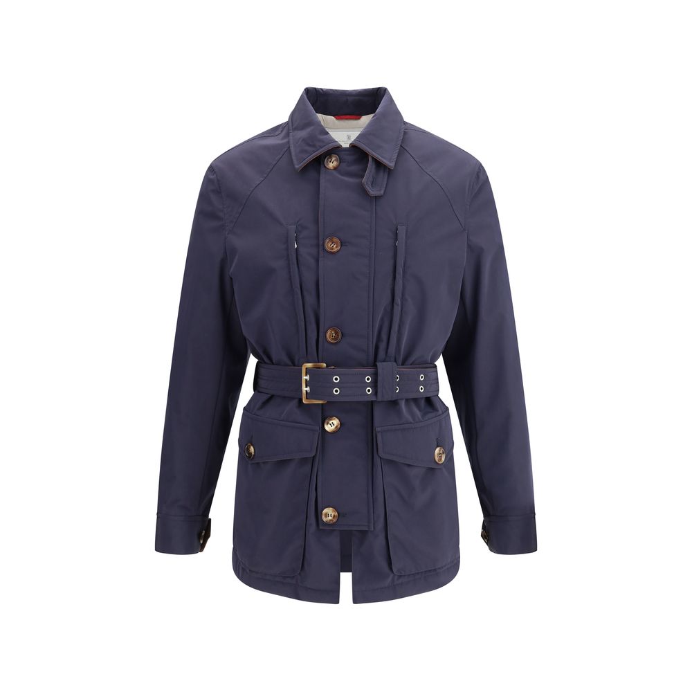 Membraned nylon saharan Jacket