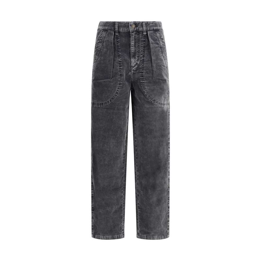 Ribbed velvet Pants