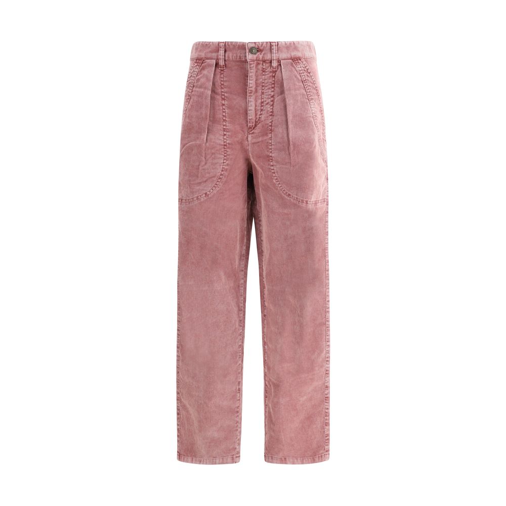 Ribbed velvet Pants