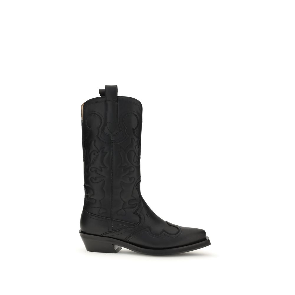 Embroidered Western Boots