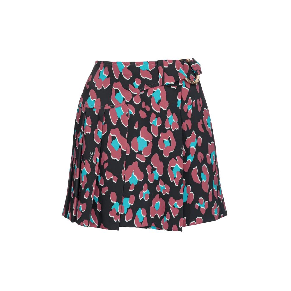 Black Polyester Skirt