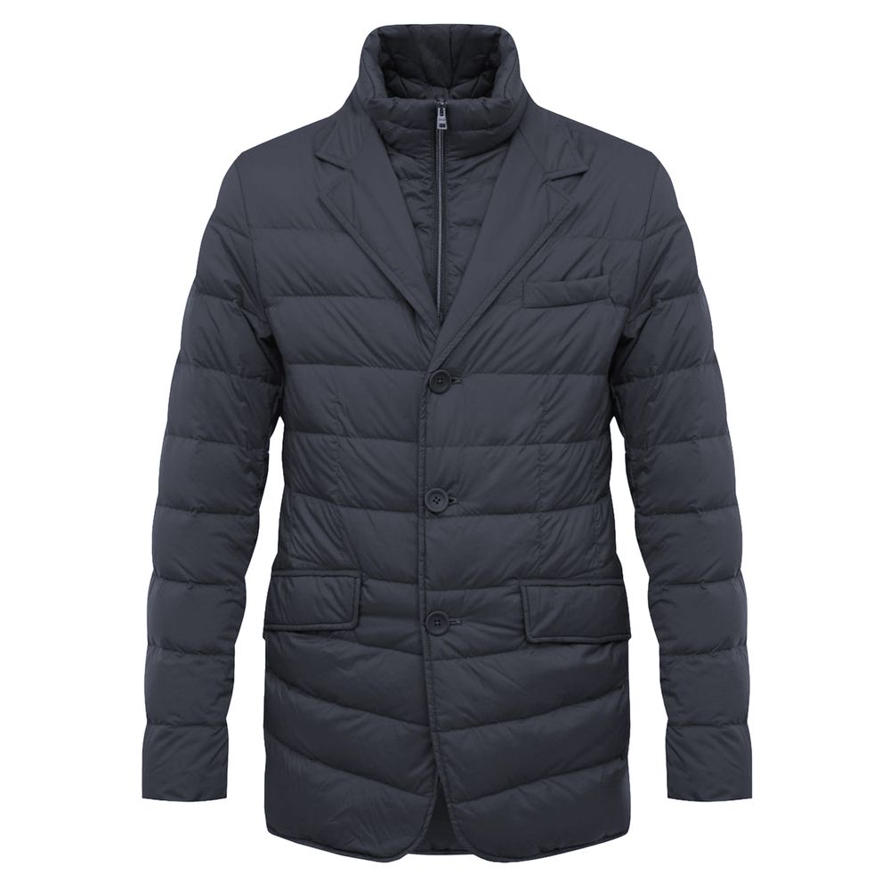 Blue Polyamide Jacket