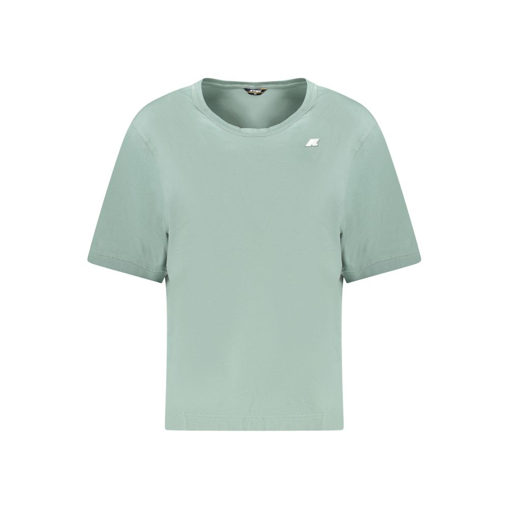 Green Cotton Tops & T-Shirt