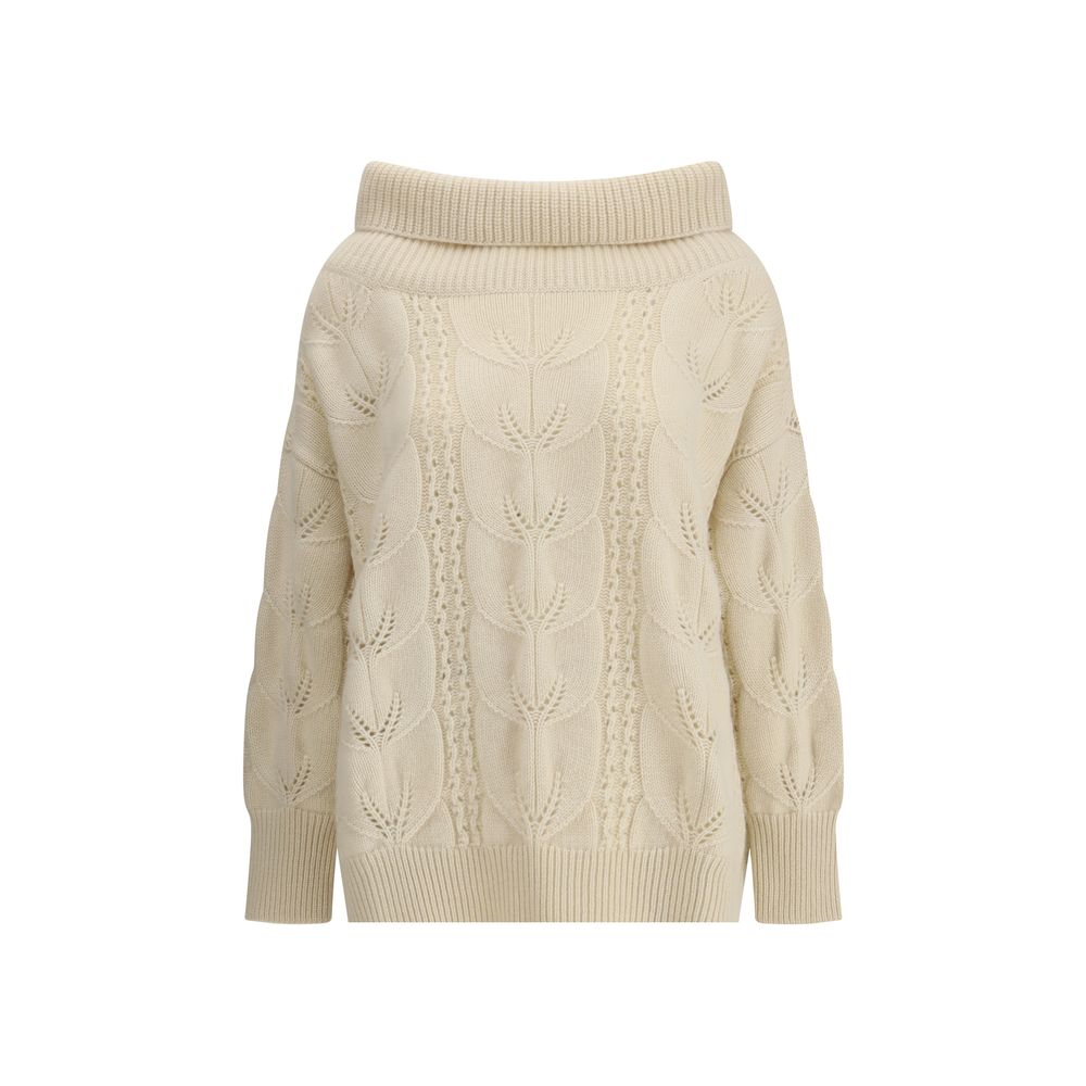 Oversized perforated Sweater