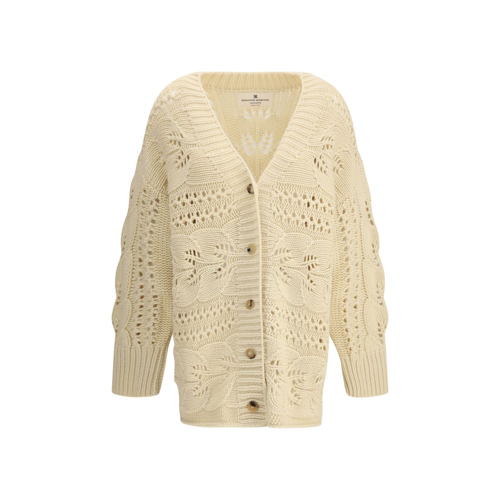 Perforated cashmere Cardigan