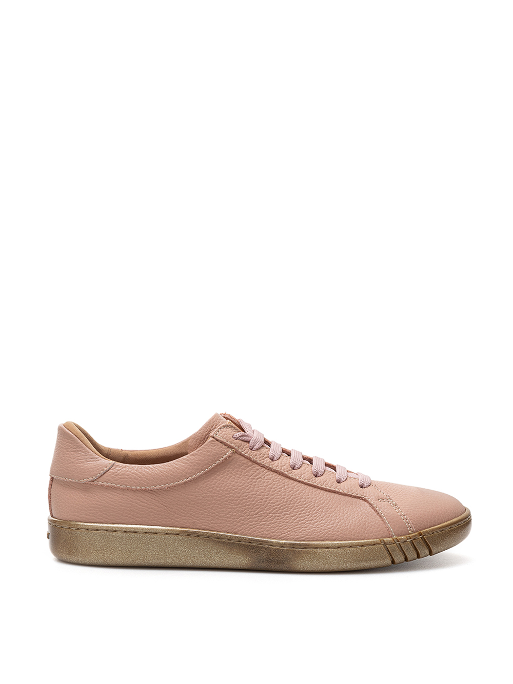Pink Leather Sneaker