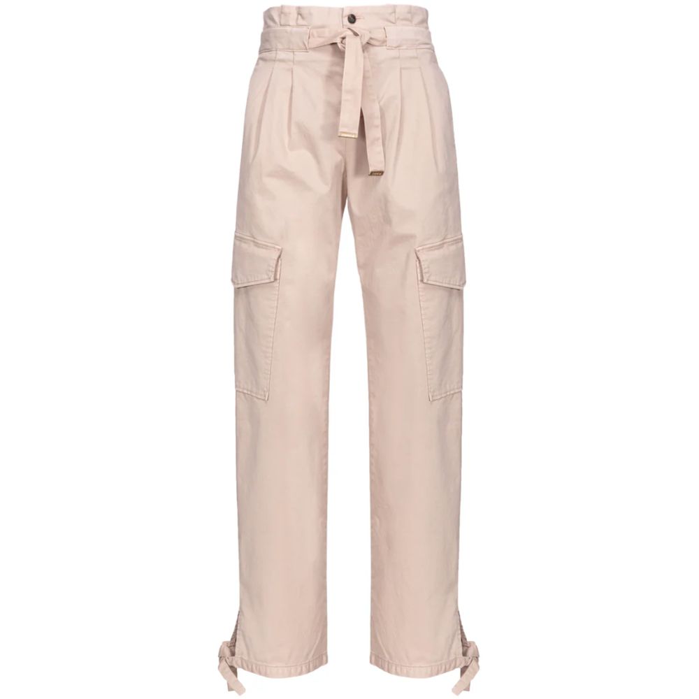 Pink Cotton Jeans & Pant