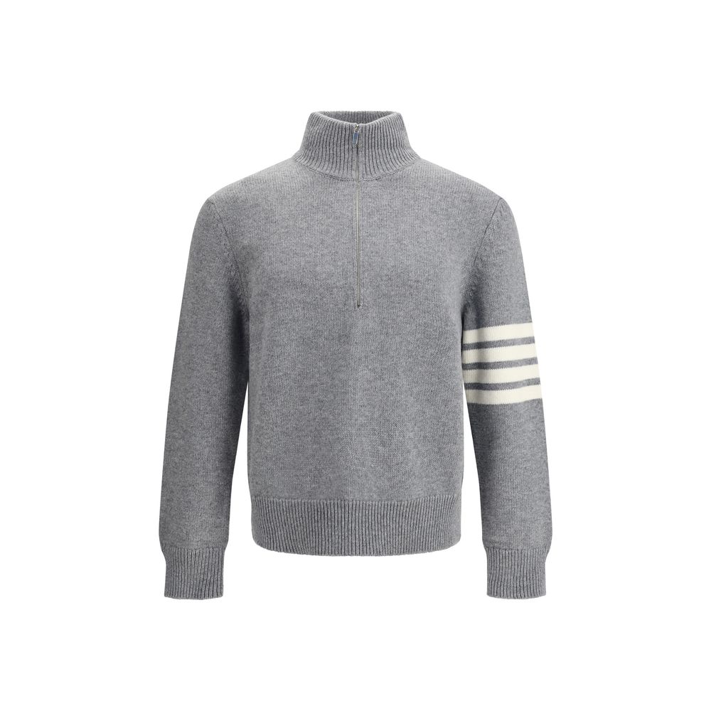 Sweater with 4-Bar intarsia