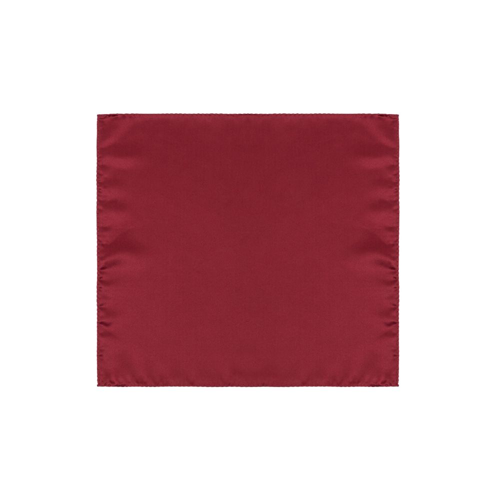 Red Silk Pocket Square