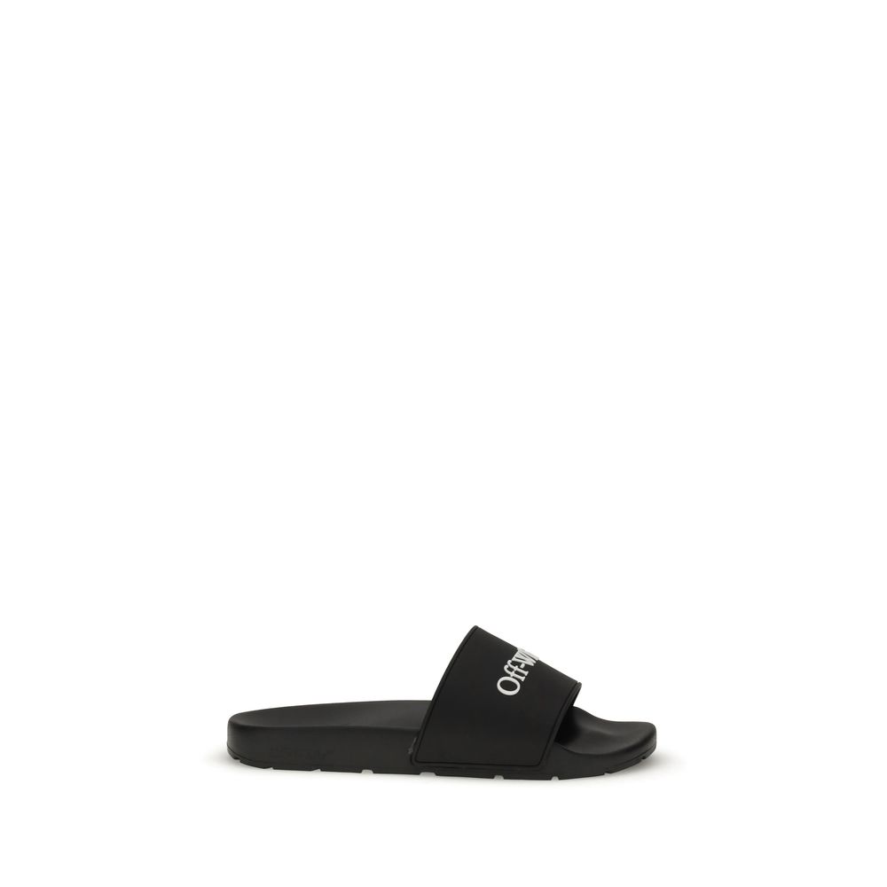 Black Slides with Bookish Logo