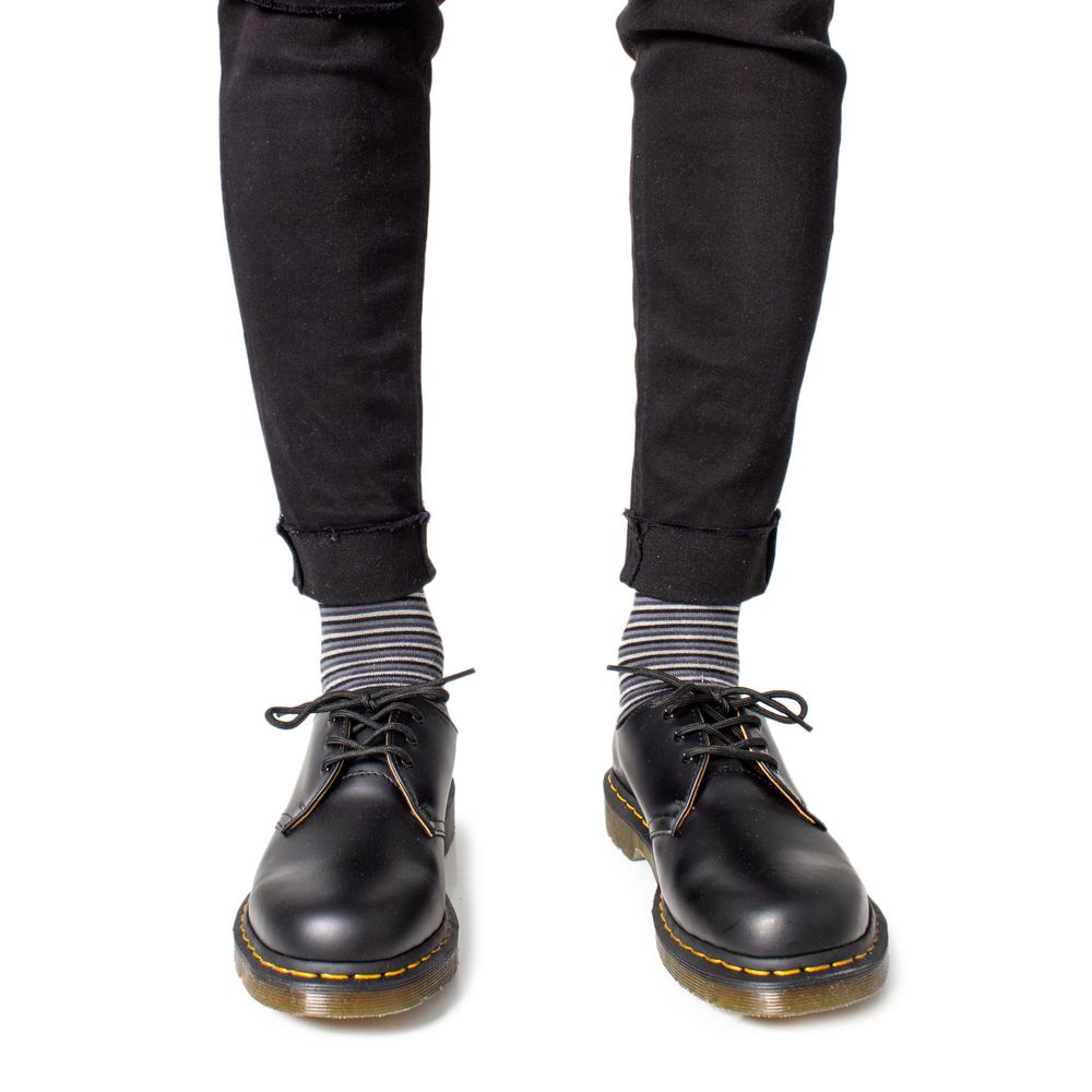 Black Leather Oxfords And Derby