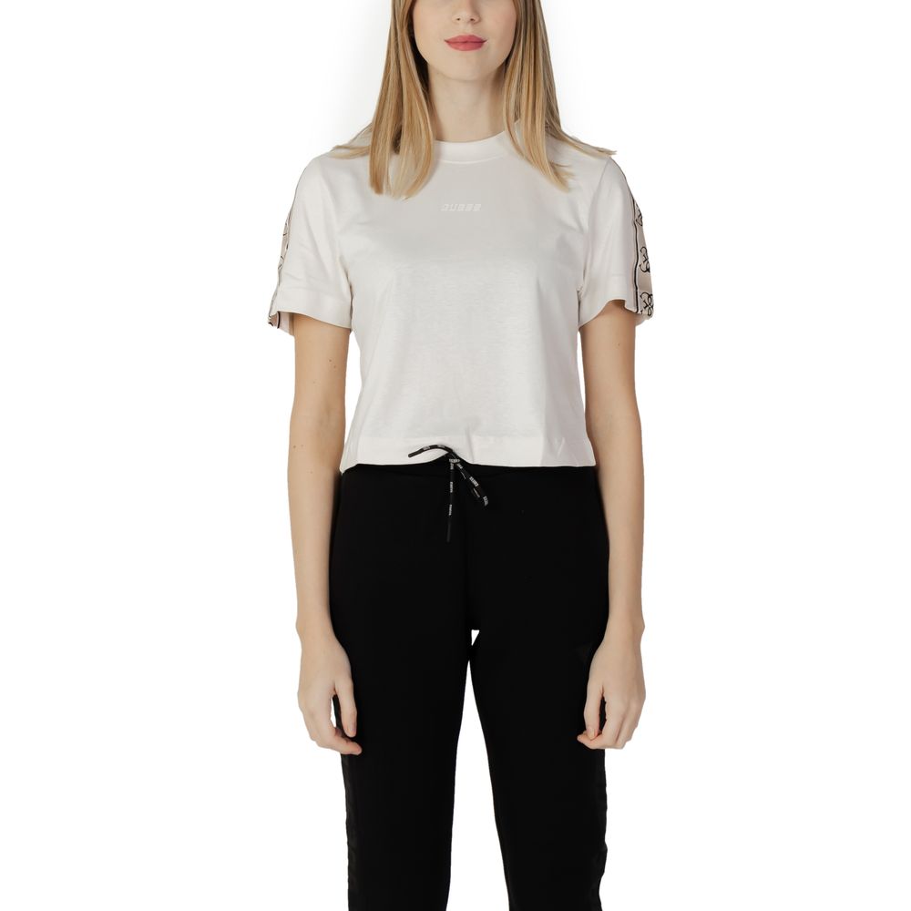 Cream Cotton T-Shirt