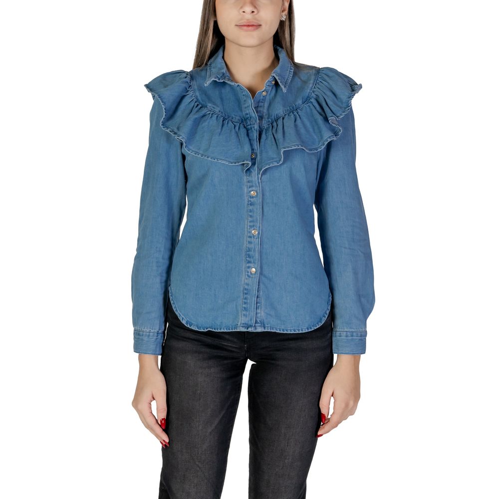 Blue Cotton Shirt