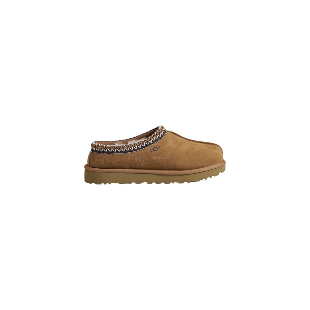 Brown Suede Leather Slipper