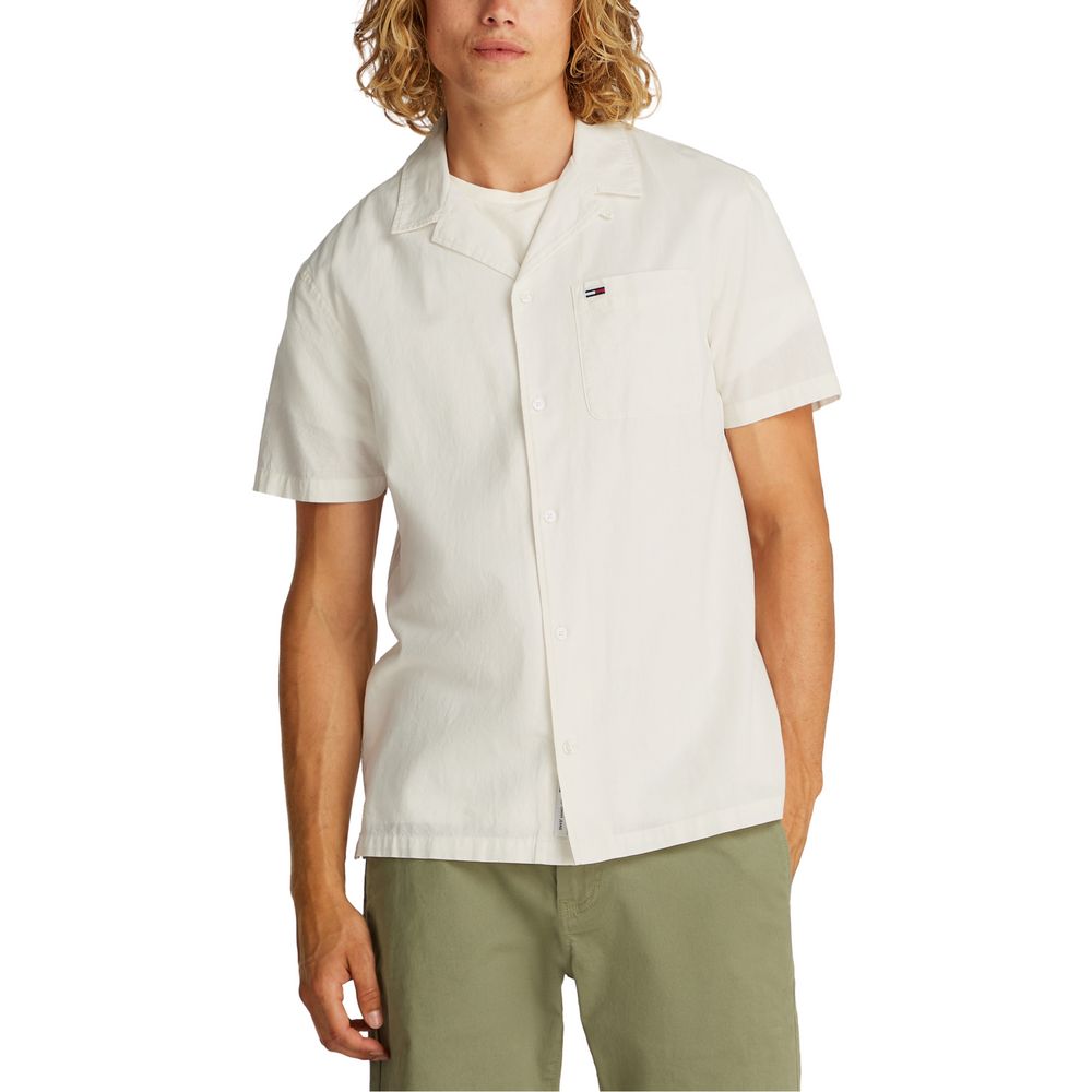 Cream Cotton Shirt