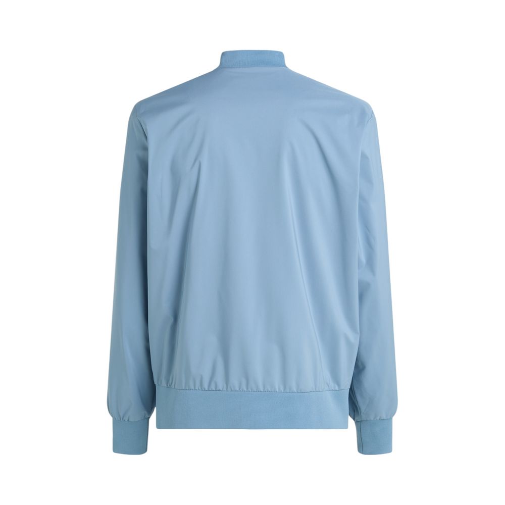 Light Blue Recycled Polyester Jackets & Coat - Thumbnail 2