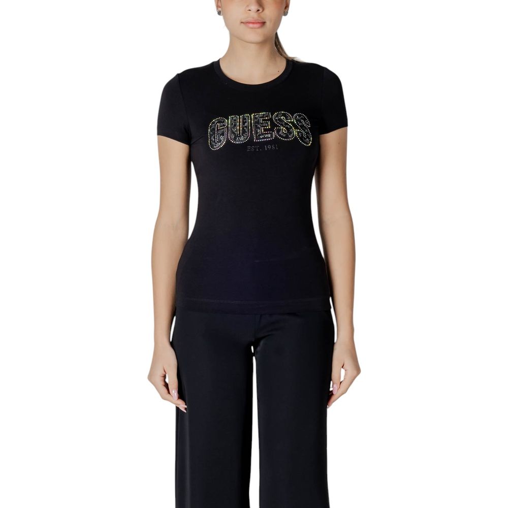 Black Cotton T-Shirt