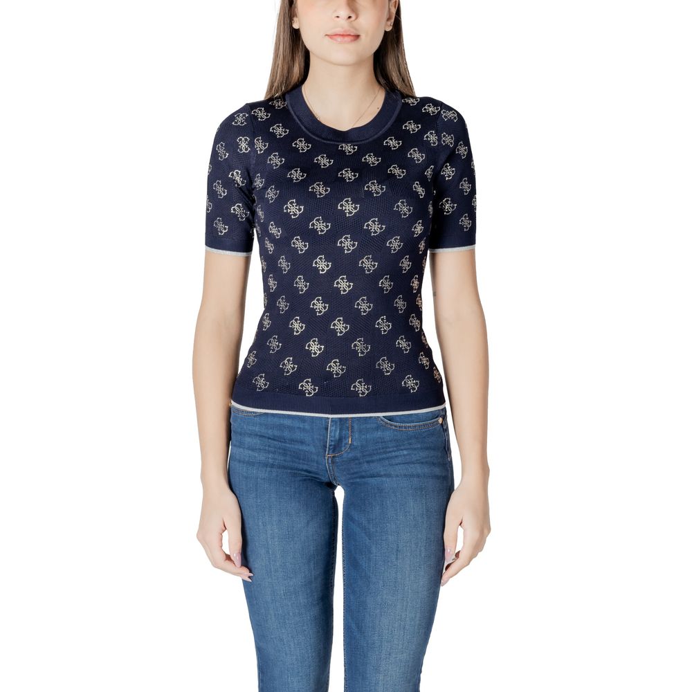 Blue Viscose Sweater