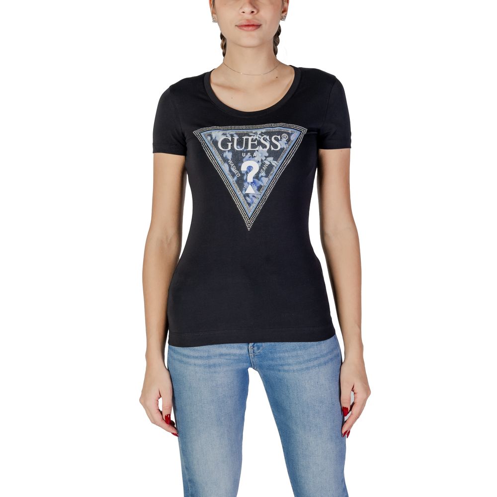 Black Cotton T-Shirt