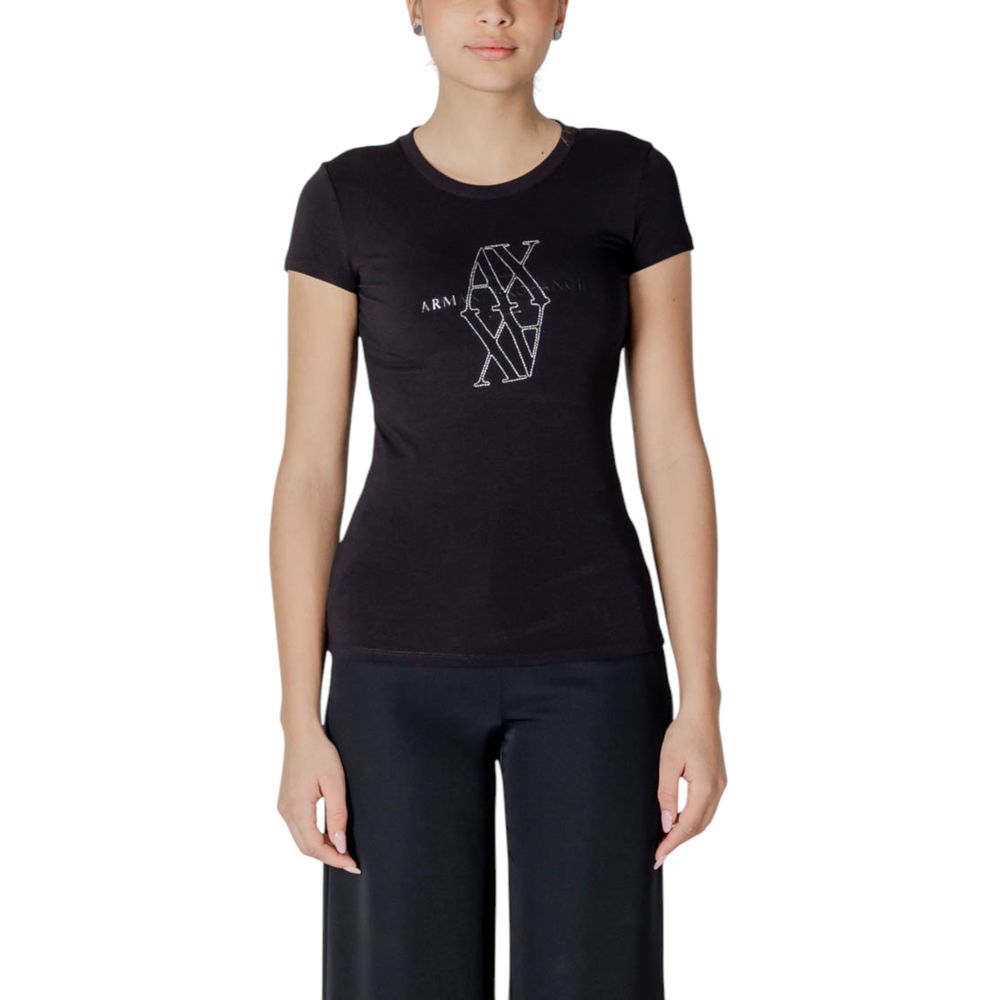 Black Cotton T-Shirt