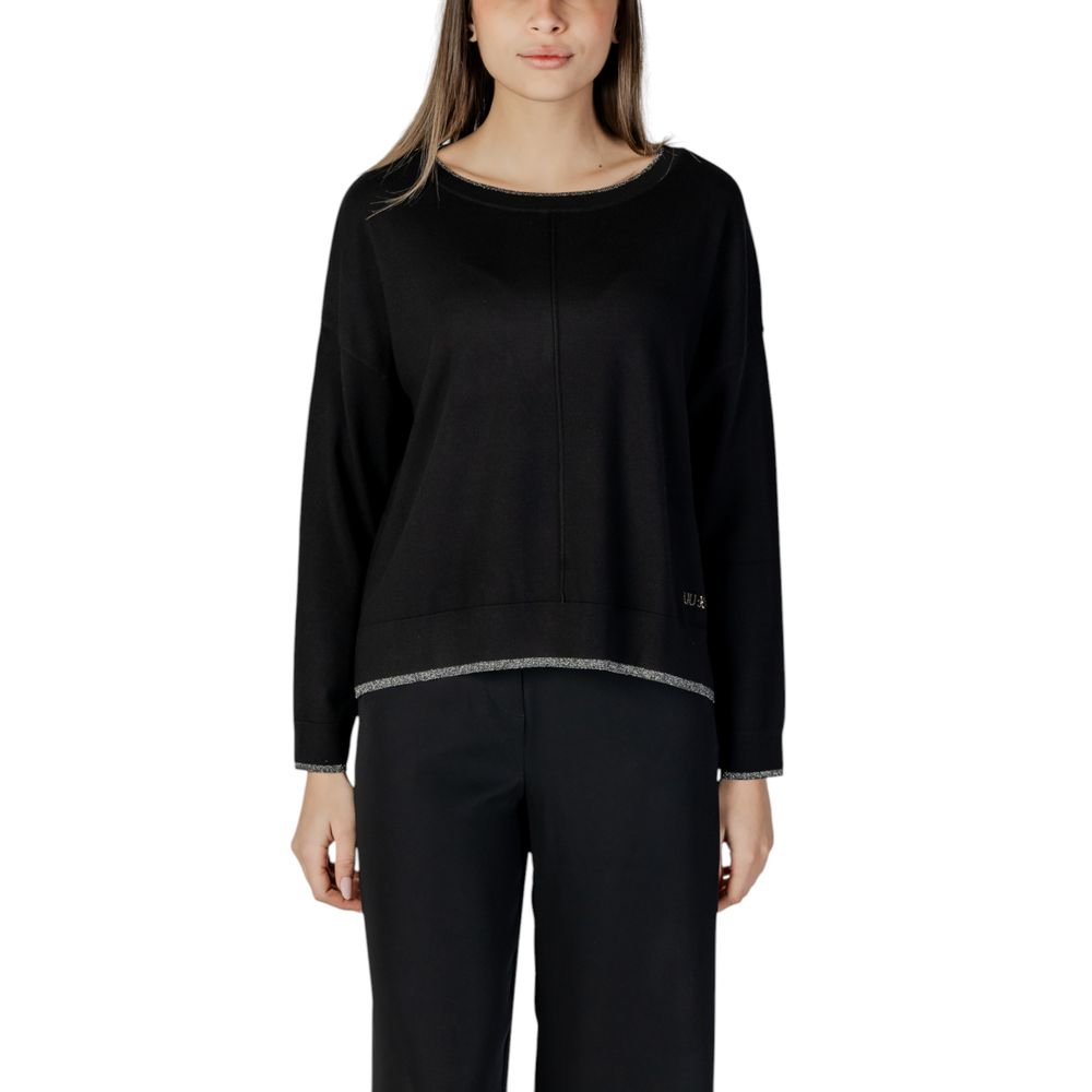 Black Viscose Sportswear