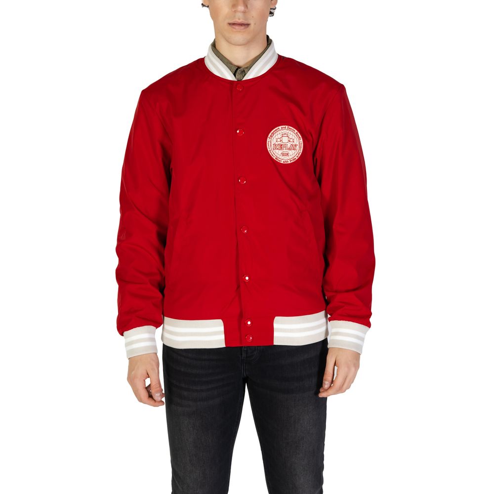 Red Cotton Jackets & Coat