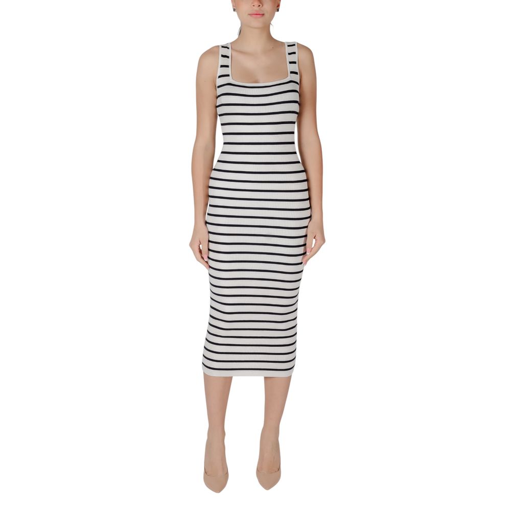 Beige Viscose Long