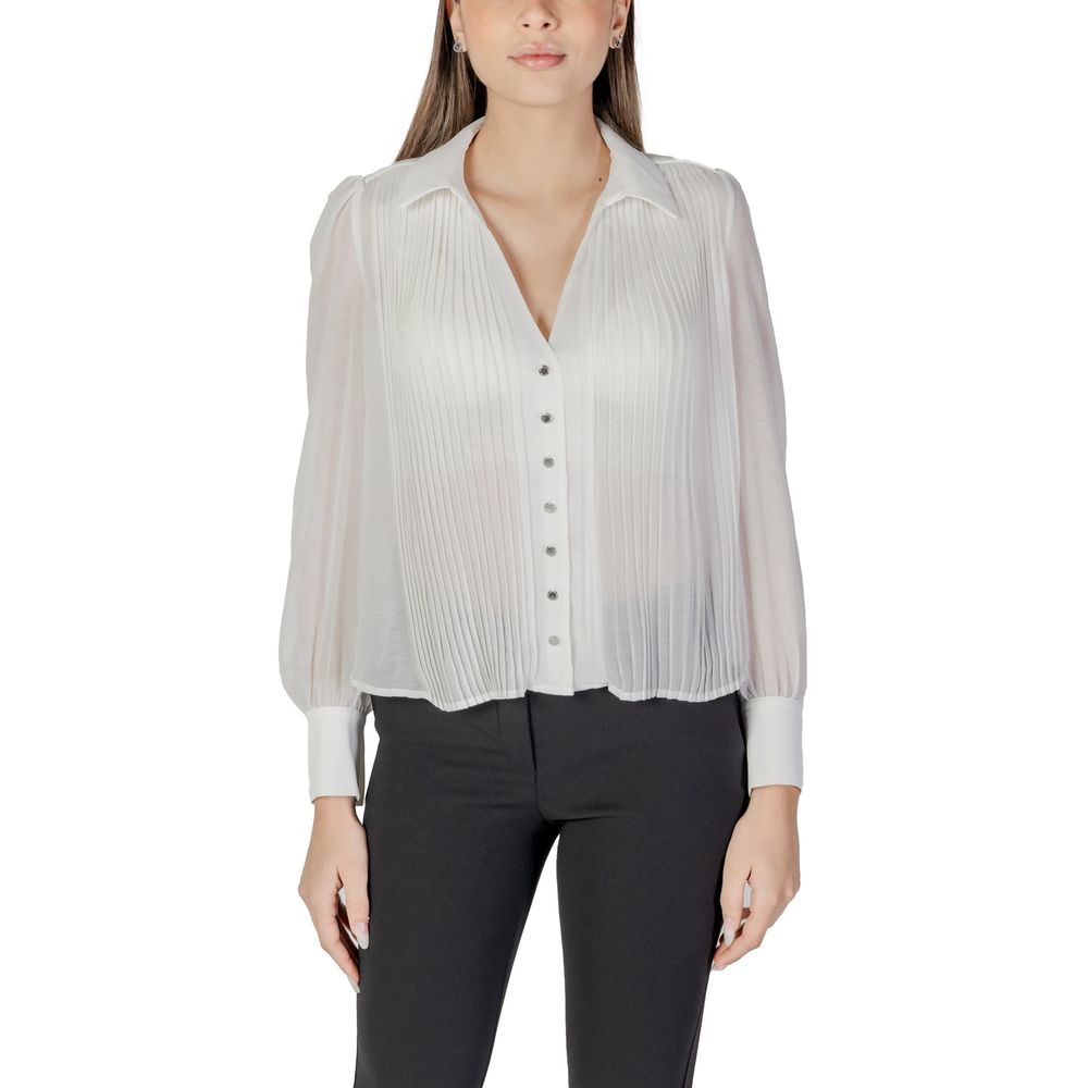 White Polyester Shirt