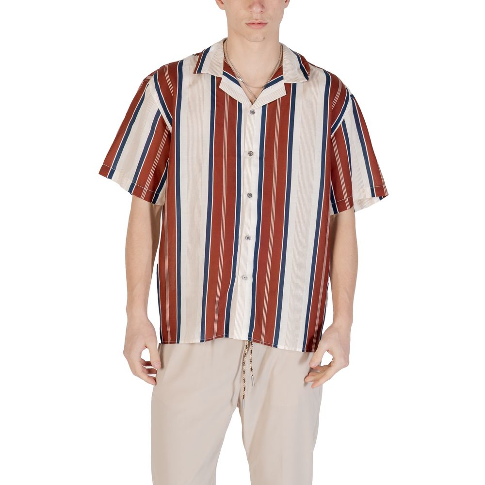 Beige Linen Shortsleeve