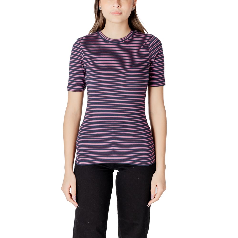 Bicolor Cotton T-Shirt