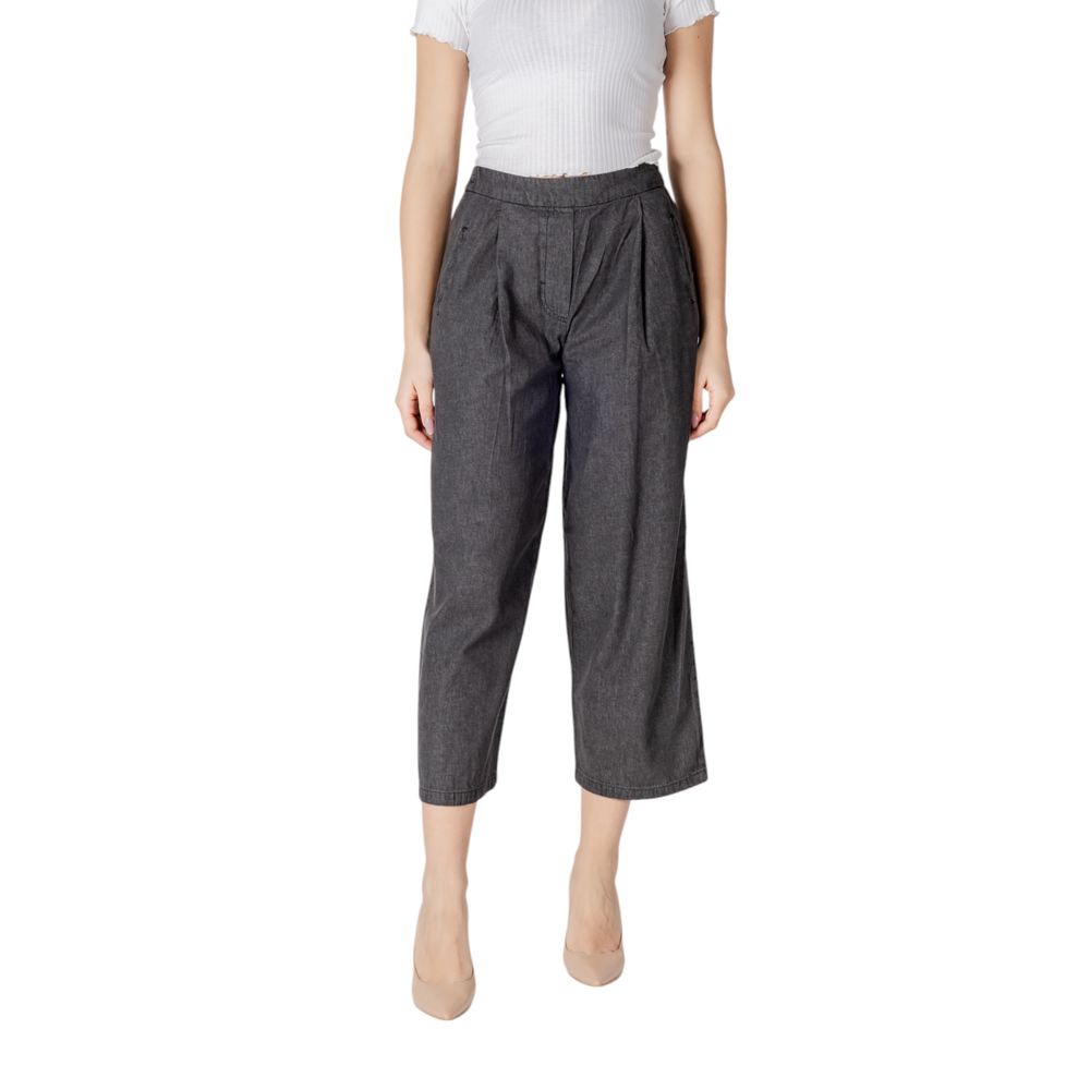 Black Cotton Jeans Denim