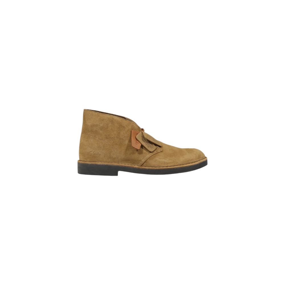 Beige Suede Leather Oxfords And Derby