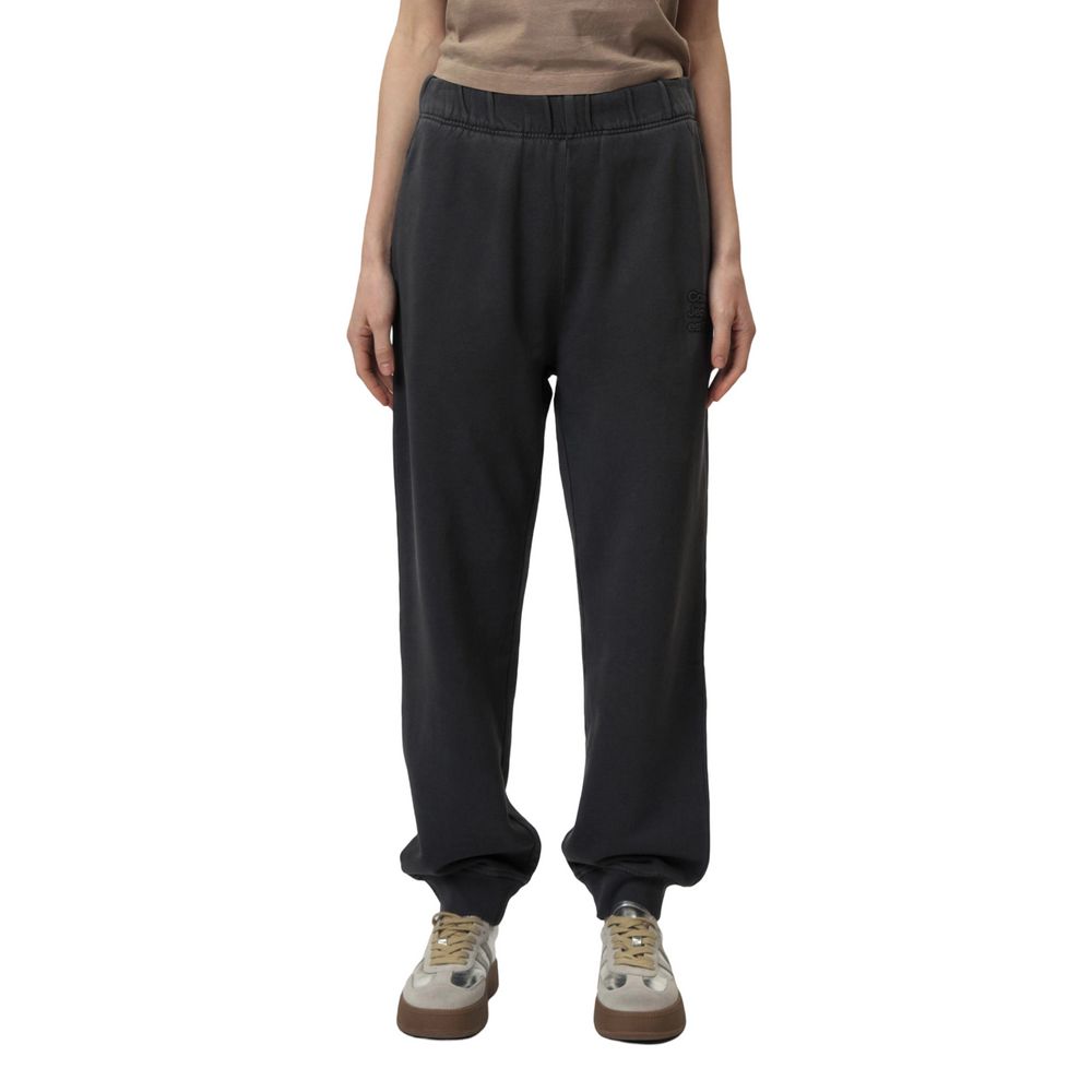 Gray Cotton Joggers Workout Pant