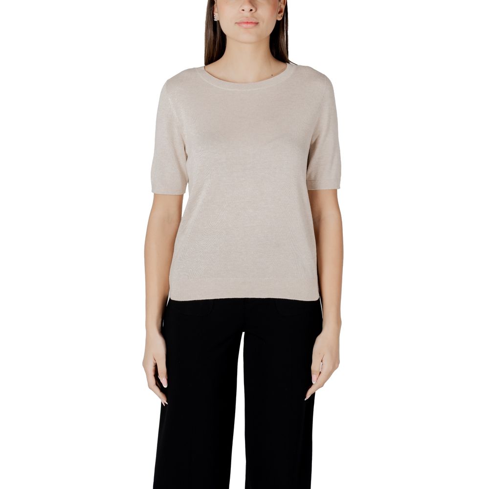 Beige Viscose Sportswear