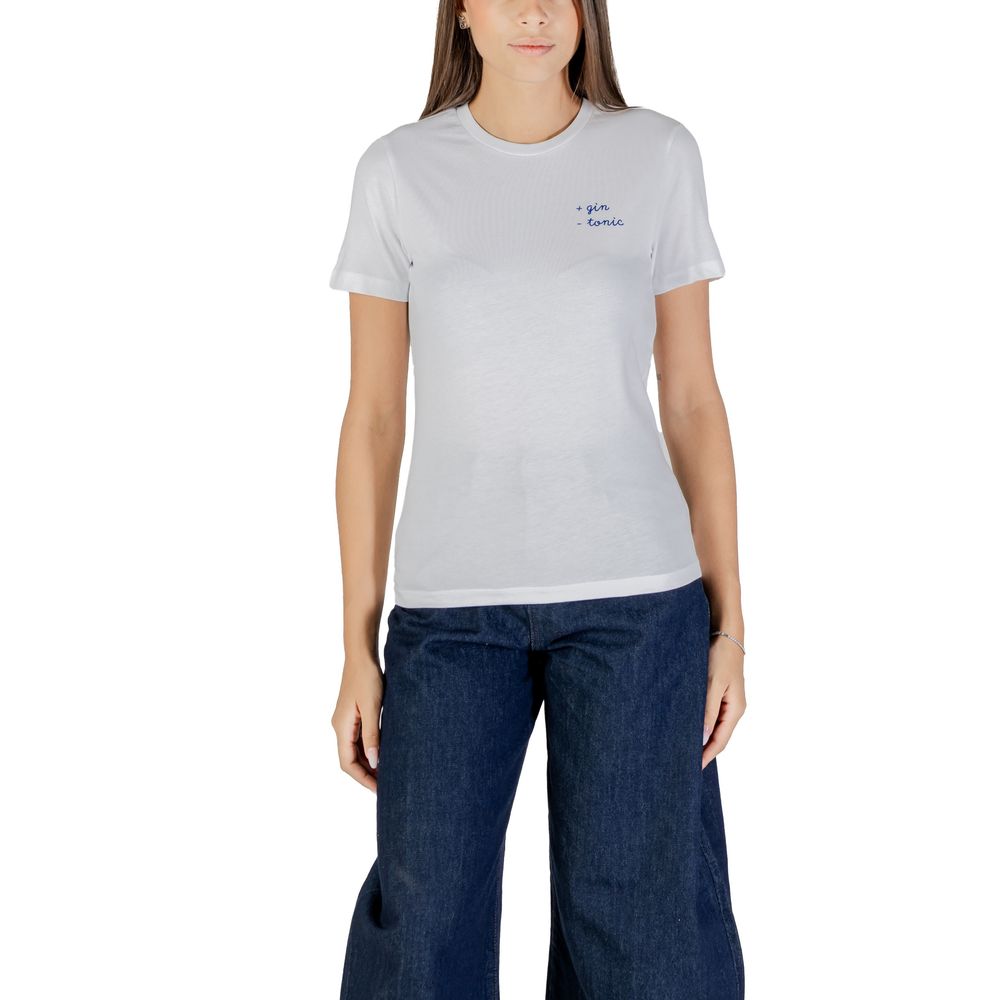 Bicolor Cotton T-Shirt