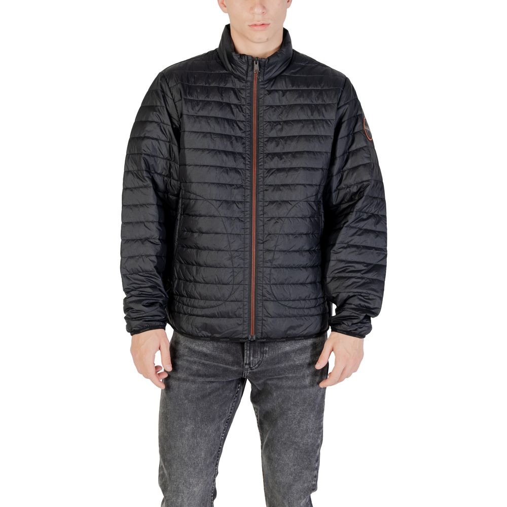 Black Polyamide Jackets & Coat