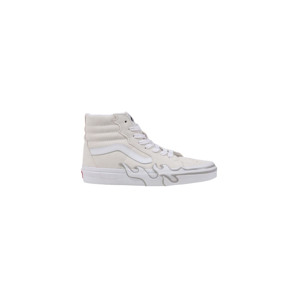 White Suede Leather Sneaker