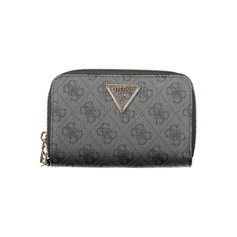 Black Polyethylene Women Wallet