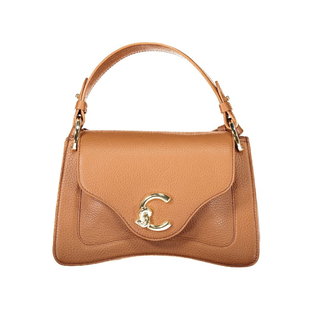 Brown Leather Women Handbag