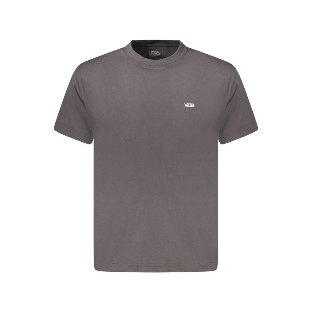 Black Cotton Men T-Shirt