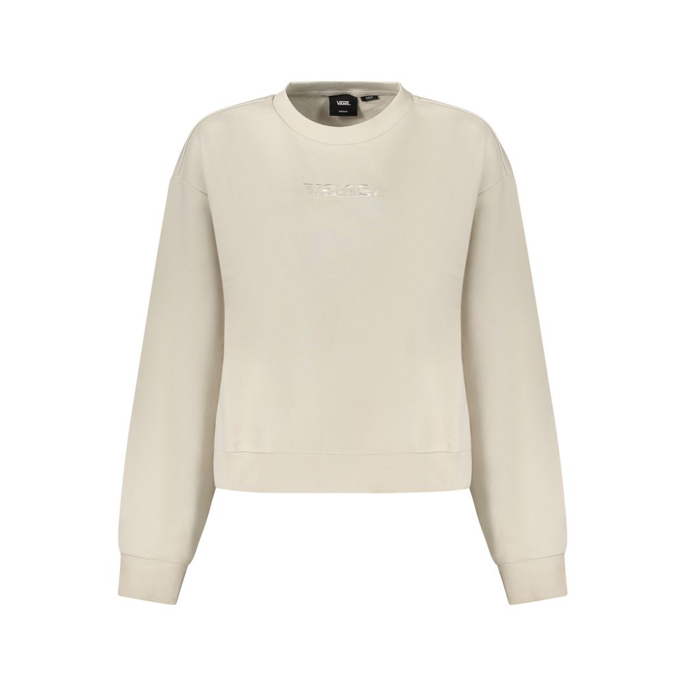 Beige Cotton Women Sweater