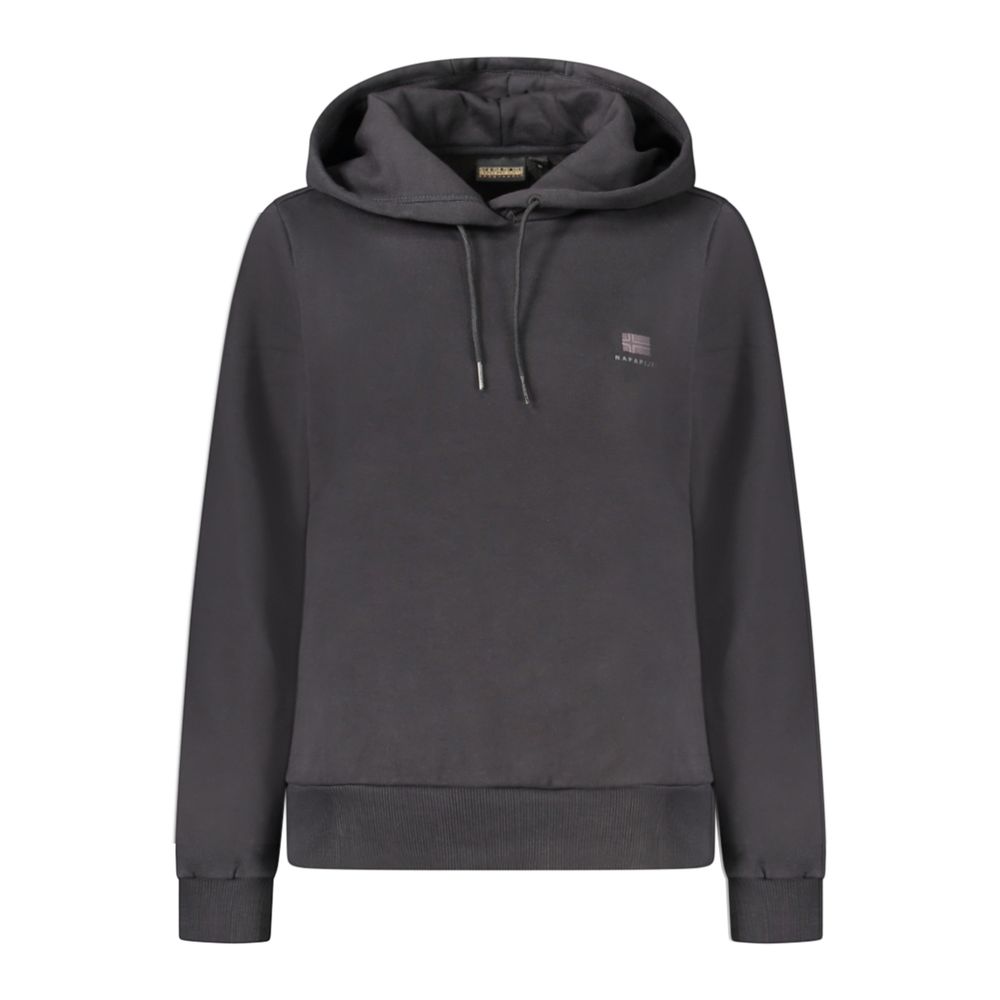 Black Cotton Women Sweater